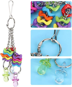 Chain & Nipple Chewing Toy Acrylic
