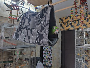 Cozy Plush Hammock for Big Birds