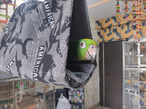 Cozy Plush Hammock for Big Birds