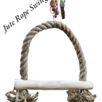 Natural Jute Rope perch Swing