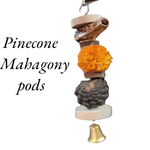 Sola Pinecone + Mahogany Pods