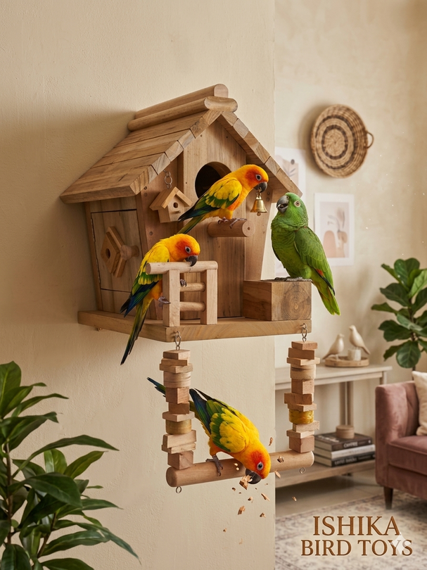 The Celestial Canopy Retreat
This name evokes a sense of high-end sanctuary and natural beauty, perfectly matching the wall-mounted, elevated design of the product.