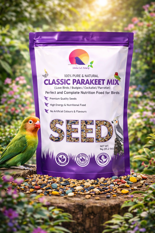 Classic Parakeet Seed Mix (Love Birds, Budgies, Cockatiels &amp; Parrotlets)