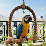 Large Jute Rope Swing