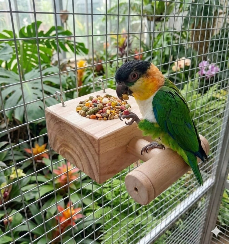 Foraging Station Perch portable Feeder