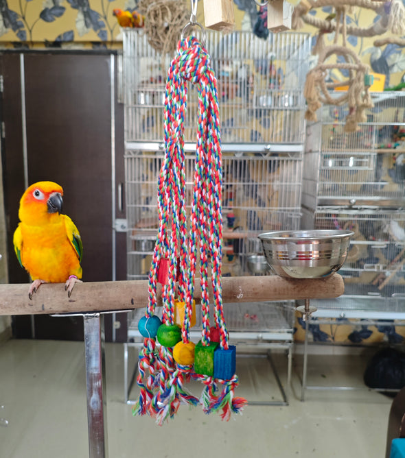 Rope and wooden Bits