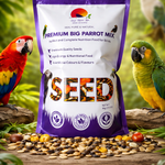 Premium Big Parrot Seed Mix (African Greys &amp; Amazons)