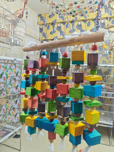 Huge Curtain Wooden Bites Toy