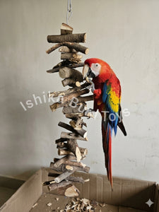 Natural Wood Shredding Tower