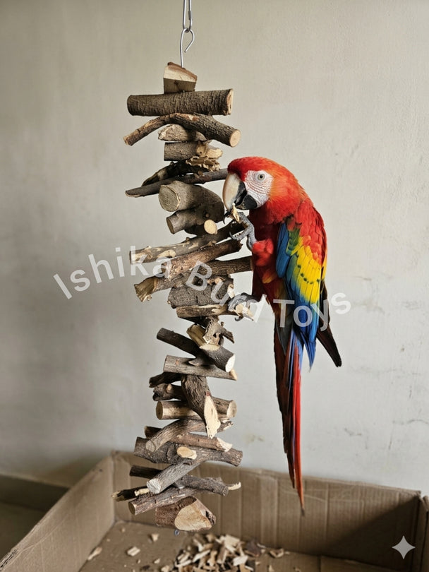 Natural Wood Shredding Tower