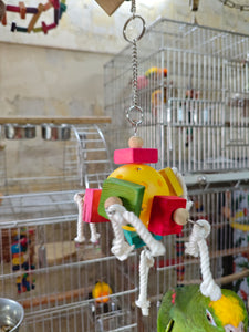 Ball Rope & Blocks Chewing Toy