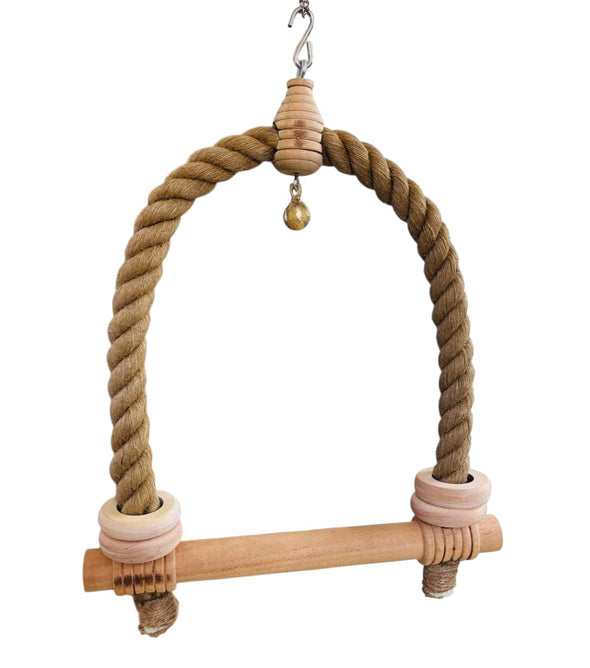 Large Jute Rope Swing