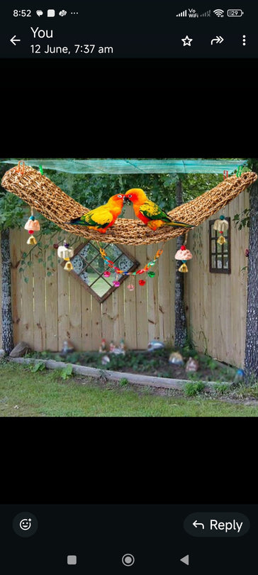 Large Jute Net Playing Arena