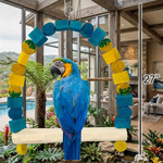 Twinning Macaw Swing
