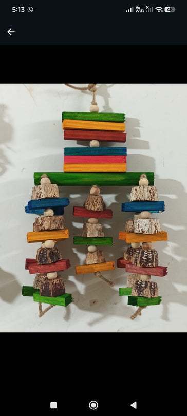 4 layer Mahagonay Pod Chew Toy