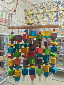 Huge Curtain Wooden Bites Toy