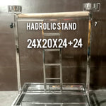 Hydrolic Stainless Steel Stand with Ladder