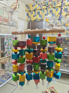 Huge Curtain Wooden Bites Toy