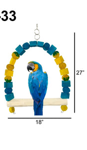Twinning Macaw Swing