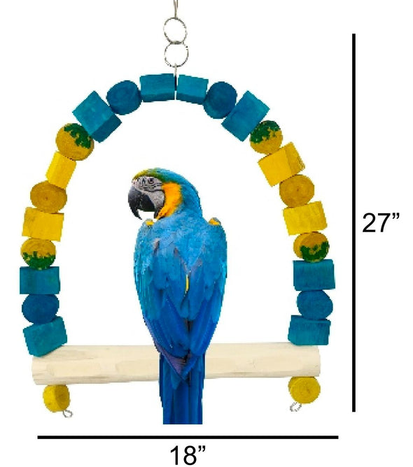 Twinning Macaw Swing