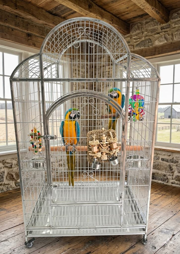 Large Macaw Cage Pure Stainless steel