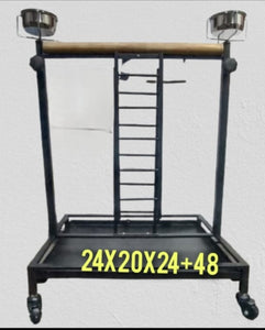 Hydrolic Stainless Steel Stand with Ladder