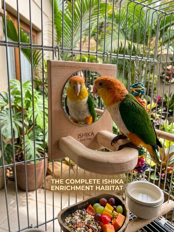 Reflect & Perch Mirror Toy