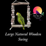 Large Natural wood Swing