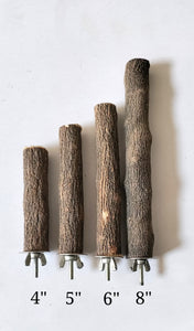 Set of 4 Neem Wood Perches